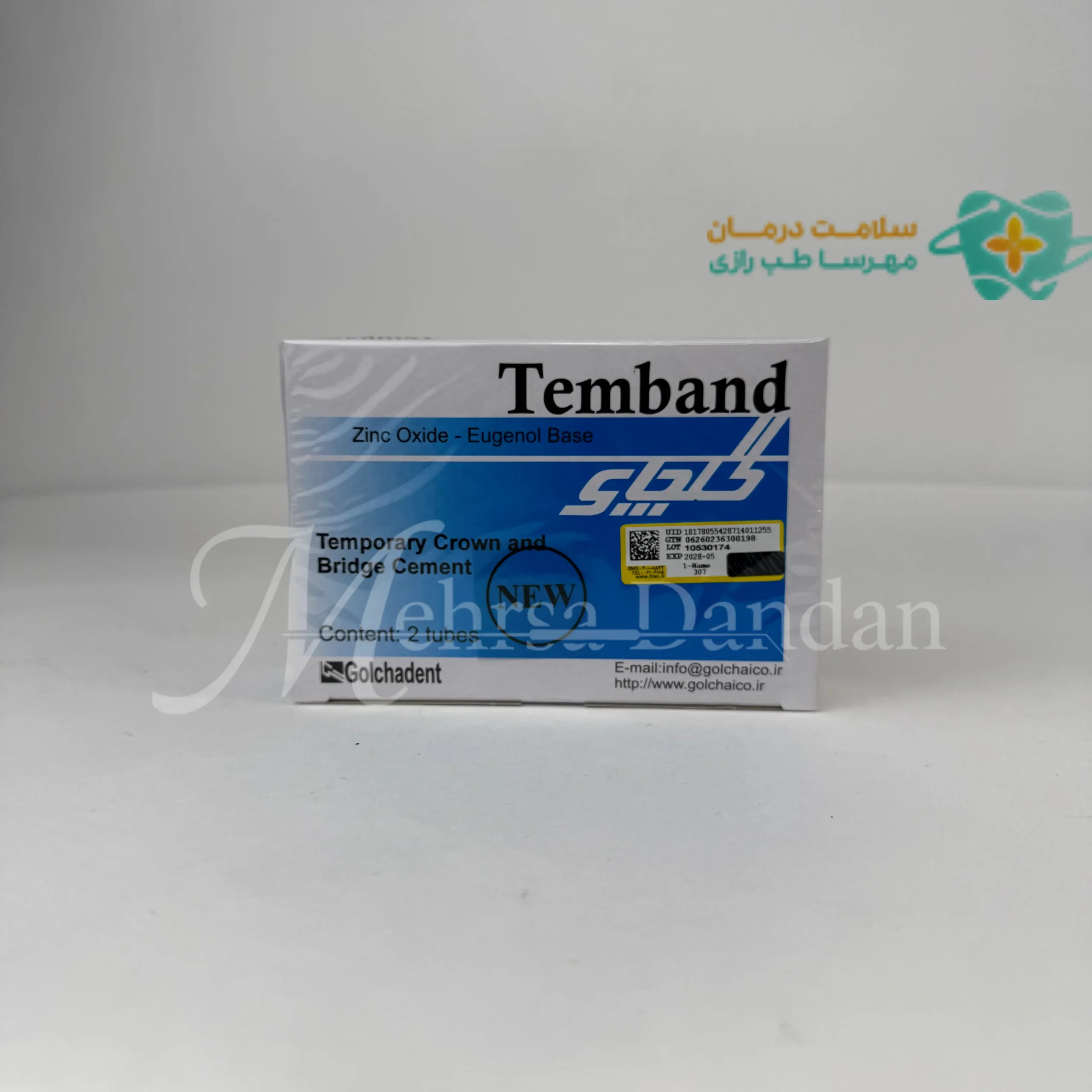 Golchay-Brand-Temp-Bond تمپ باند گلچای